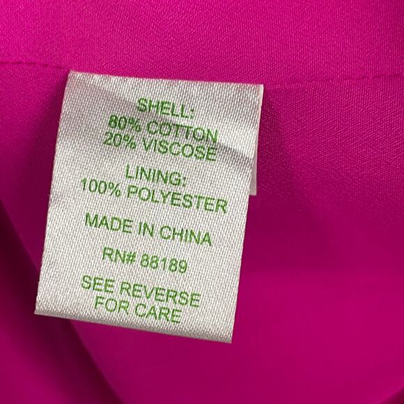 Lilly Pulitzer Sherlynn Dress in Mambo Pink Floral Print Womens 0 AS IS - Picture 7 of 8